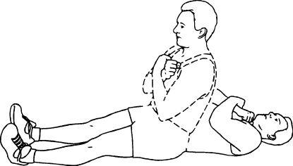 Sit Up Three Quarter Straight Leg